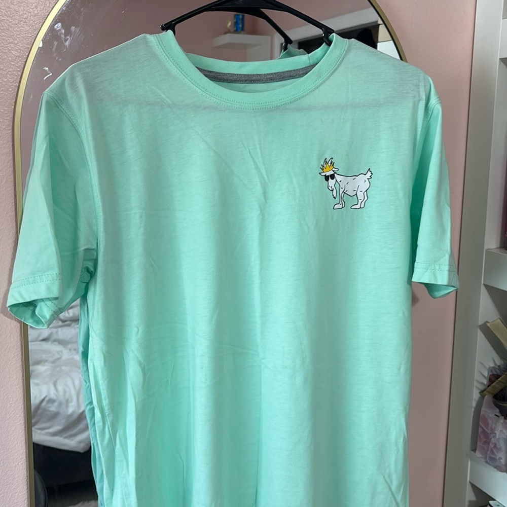 GOAT Mint Green Graphic T-Shirt
